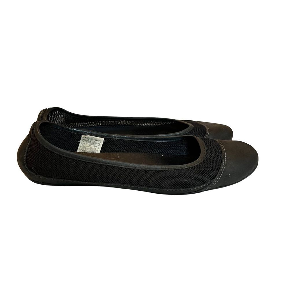 Patagonia Maha Breathe Black Mesh Slip-On ballet Flats size 6.5 travel